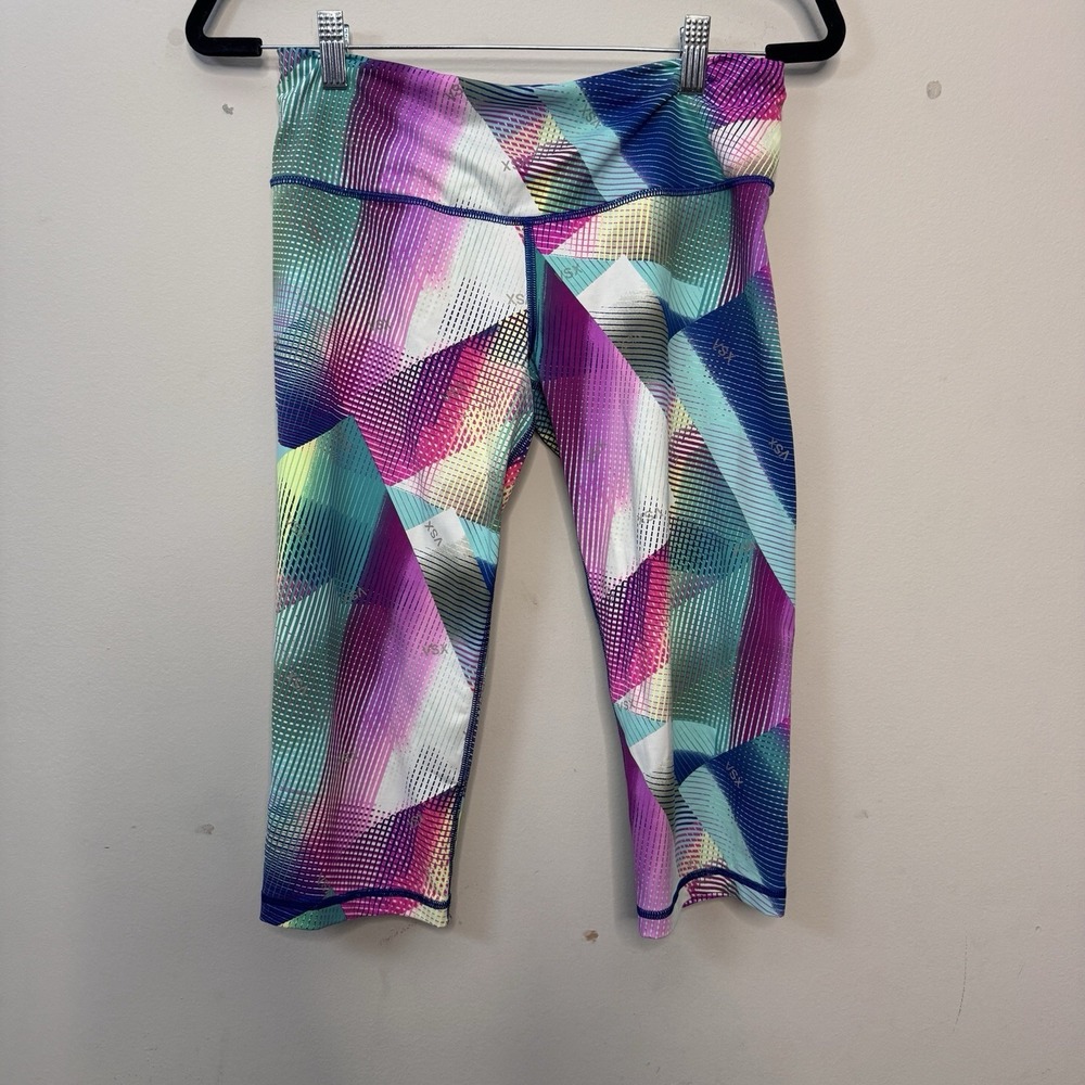 Medium VSX Sport Victoria's Secret Knockout Leggings‎ Multicolor Yoga Pants Med